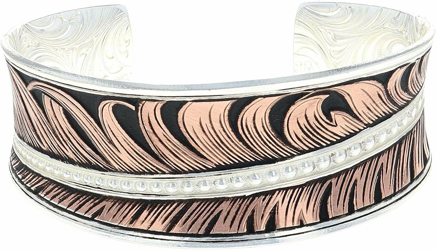 Montana Silversmiths Hopes Feather Cuff Bracelet