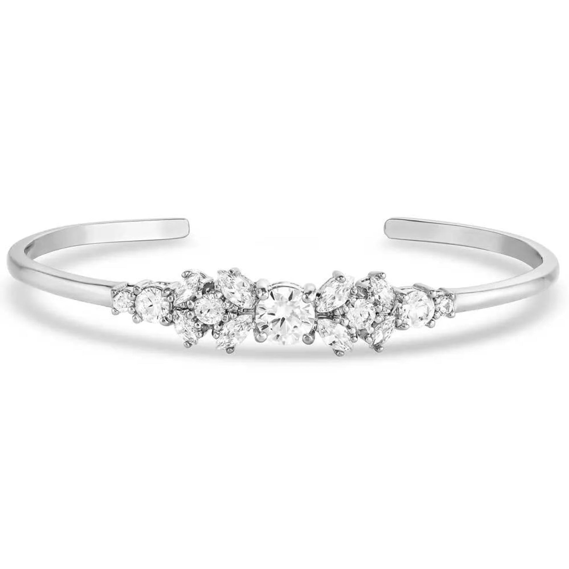 Montana Silversmiths Loves Me Crystal Cuff Bracelet