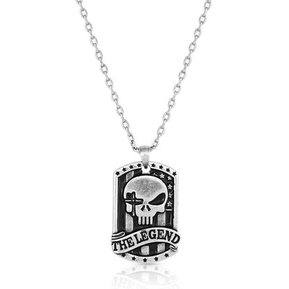Montana Silversmiths The Mighty Chris Kyle Necklace