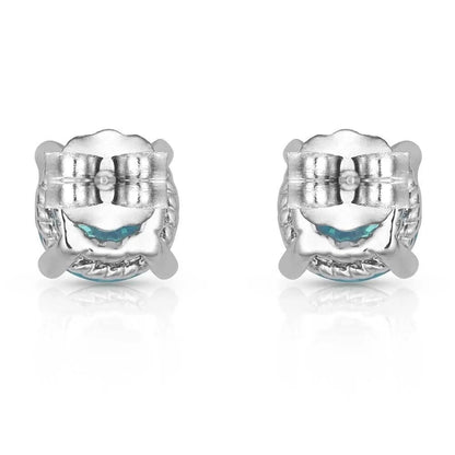 Montana Silversmiths Luminescent Blue Post Earrings