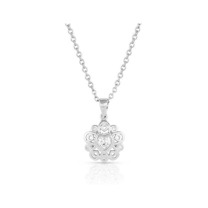 Montana Silversmiths Hidden Hearts Crystal Necklace