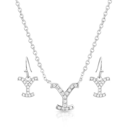 Montana Silversmiths Yellowstone at Night Crystal Jewelry Set