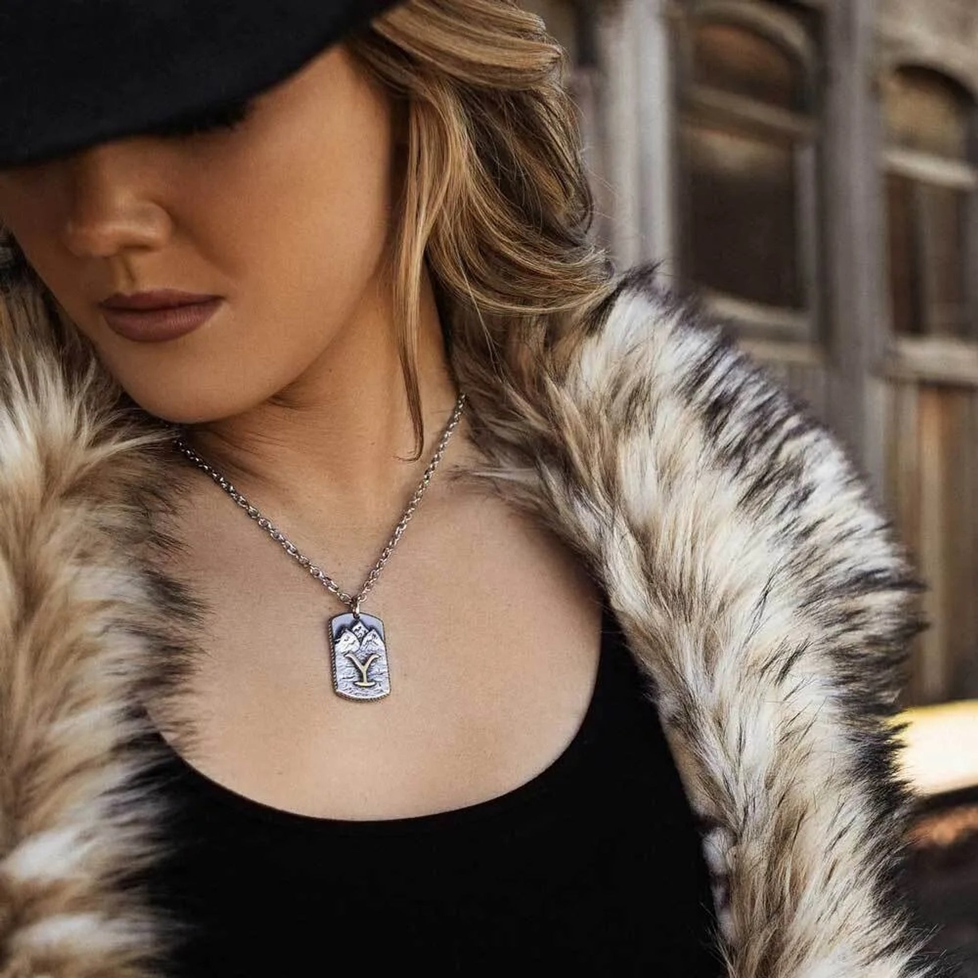 Montana Silversmiths At the Base of the Yellowstone Necklace