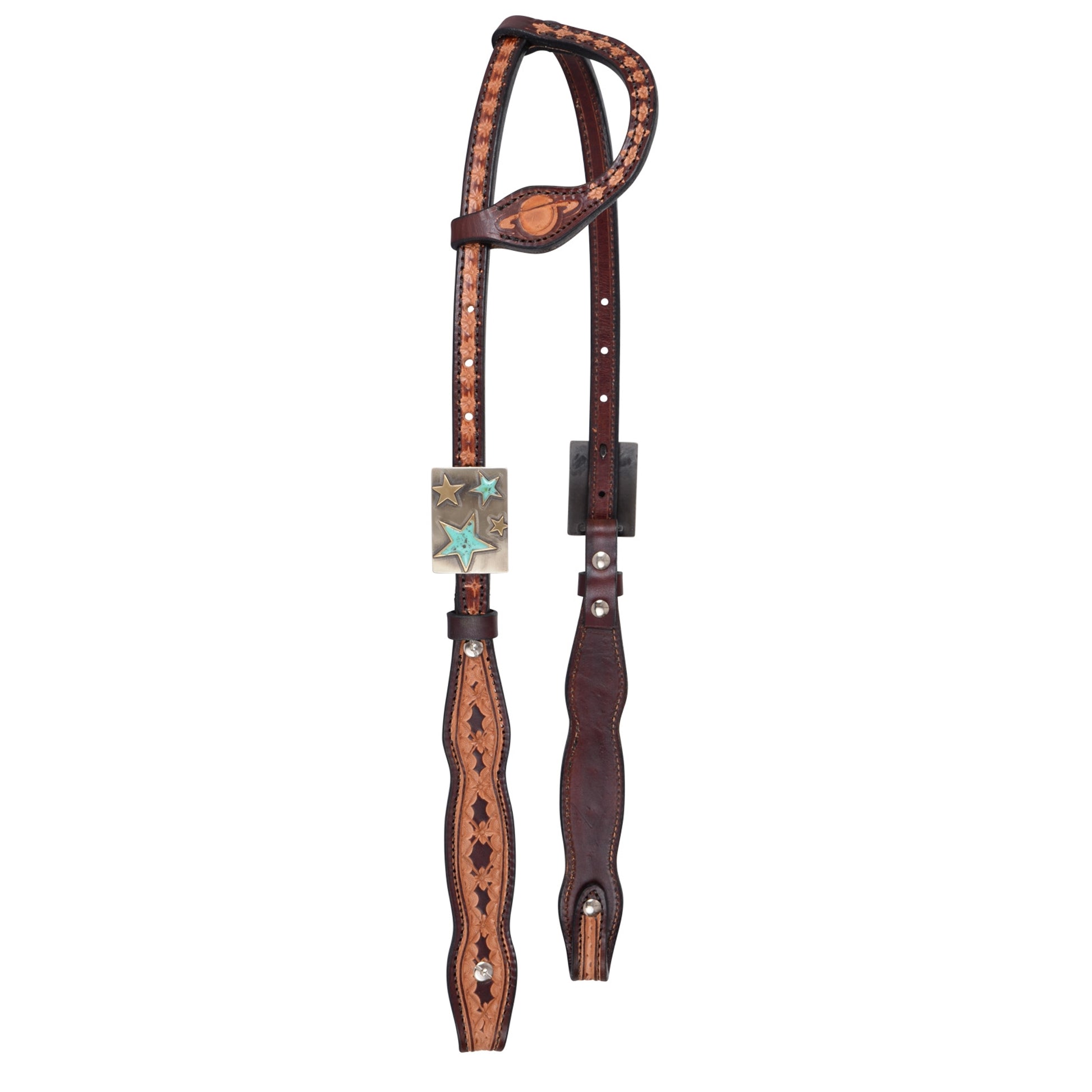 Circle Y Saturn Rising One Ear 5/8" Headstall