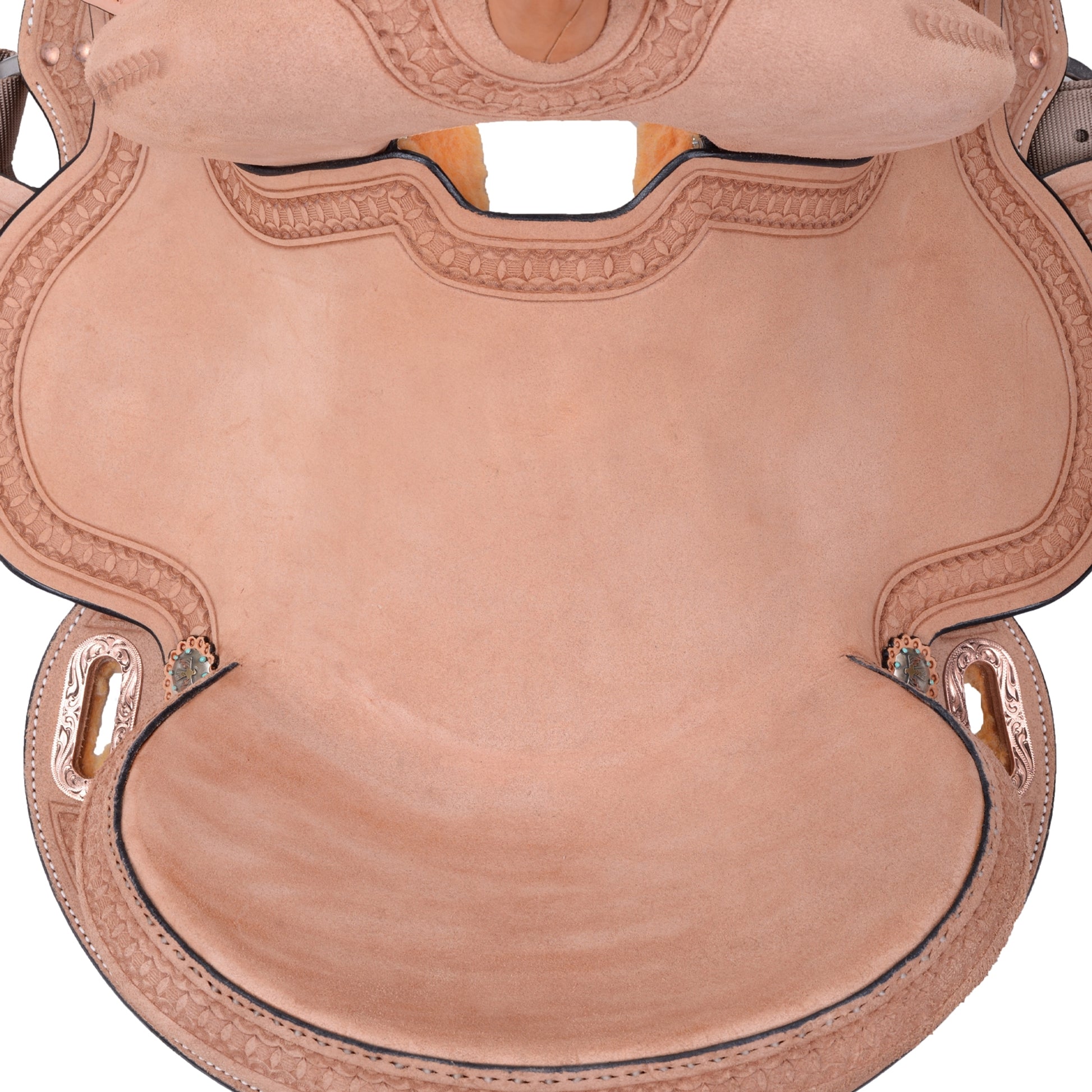 Circle Y Windsor Barrel Diamond/Waffle Saddle