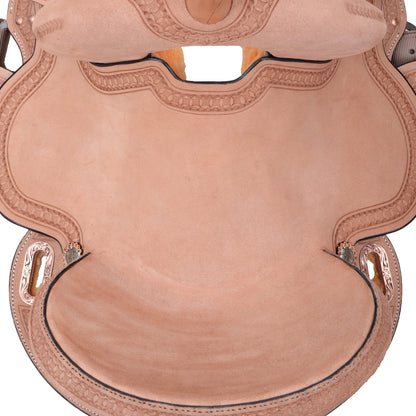 Circle Y Windsor Barrel Diamond/Waffle Saddle