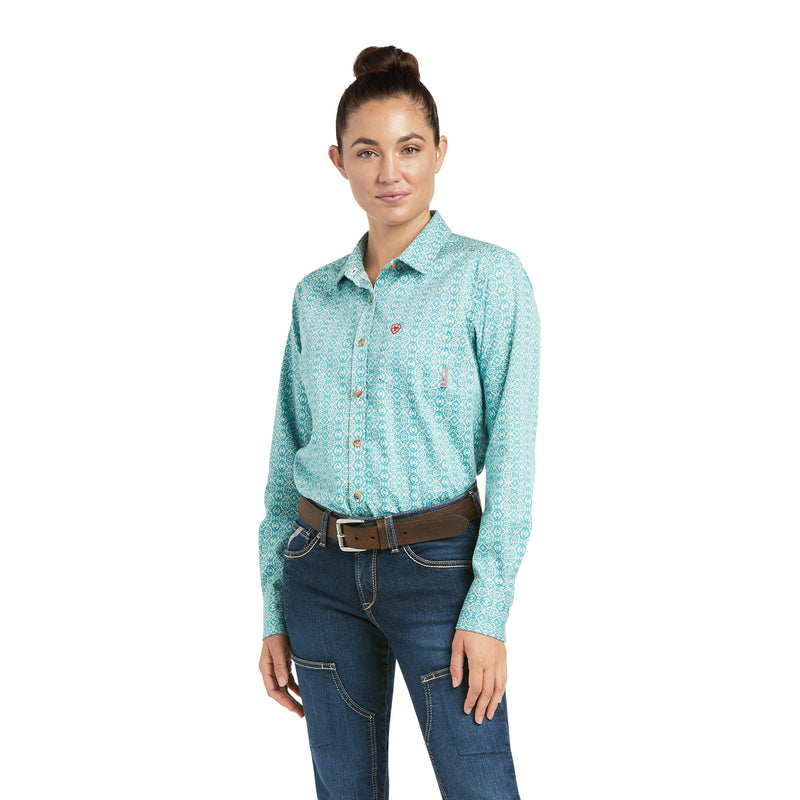 Ariat Ladies FR Flora Work Shirt