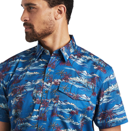 Ariat Mens VentTEK Western Fitted Shirt