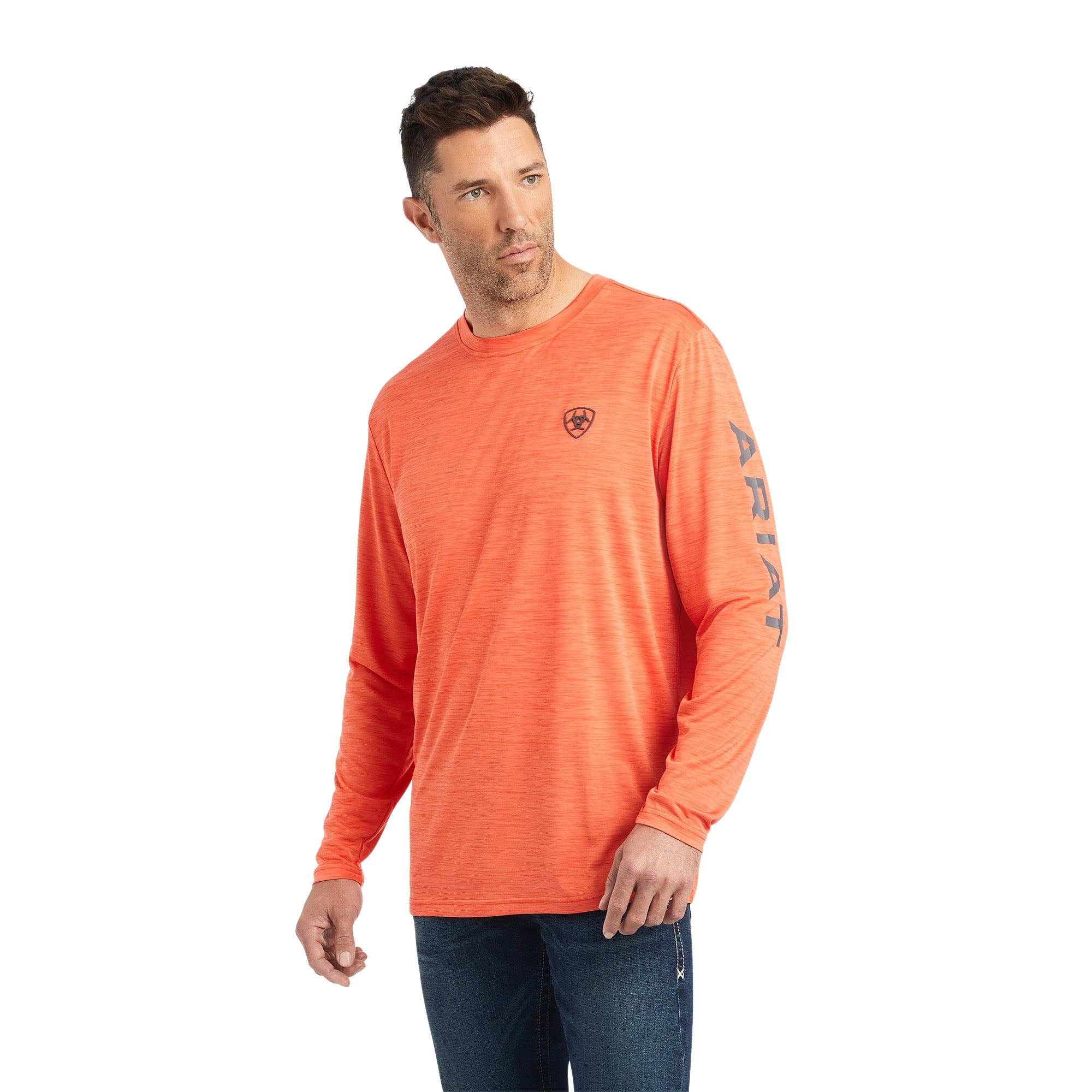 Ariat Mens Charger Logo Long Sleeve T-Shirt