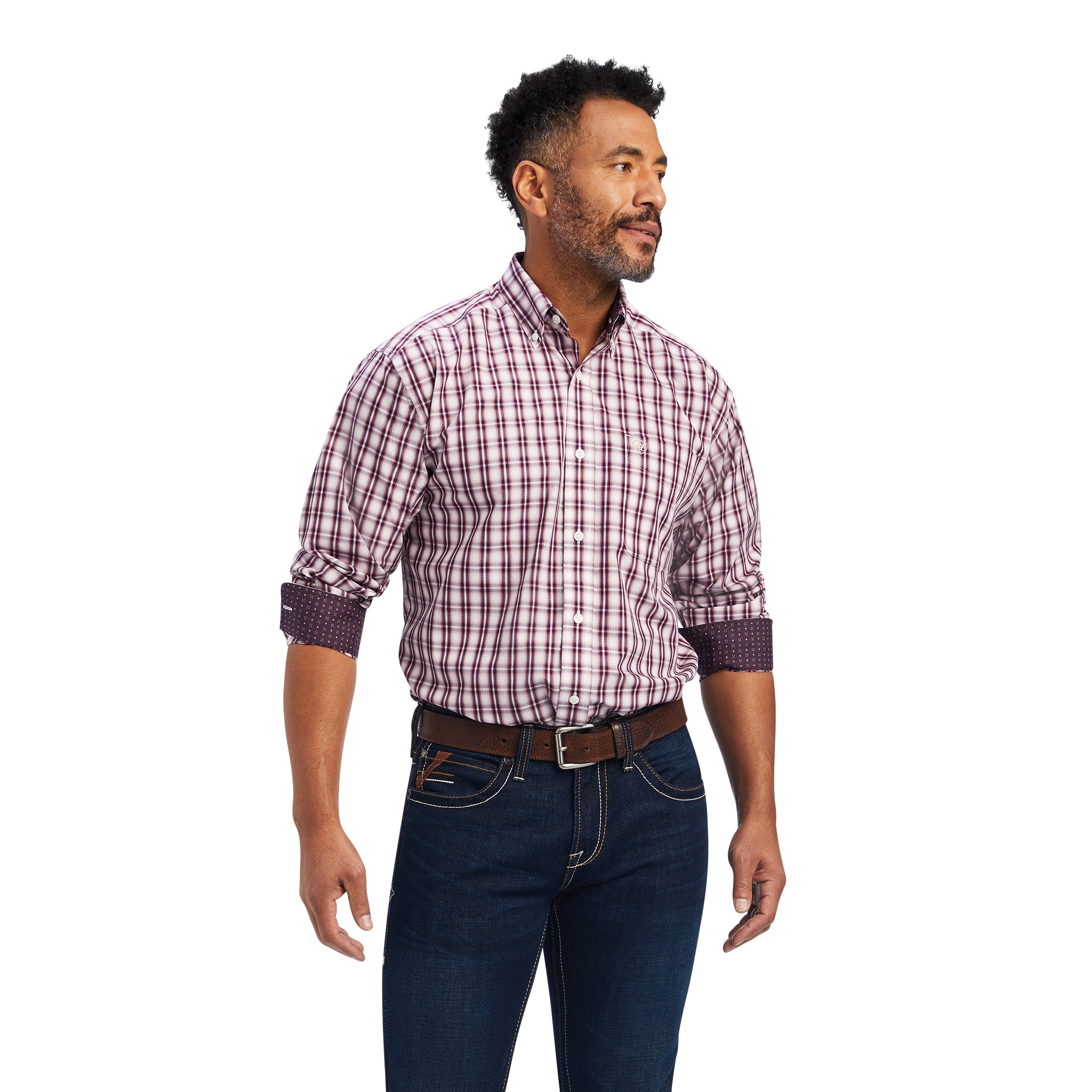Ariat Mens Wrinkle Free Darian Classic Fit Shirt