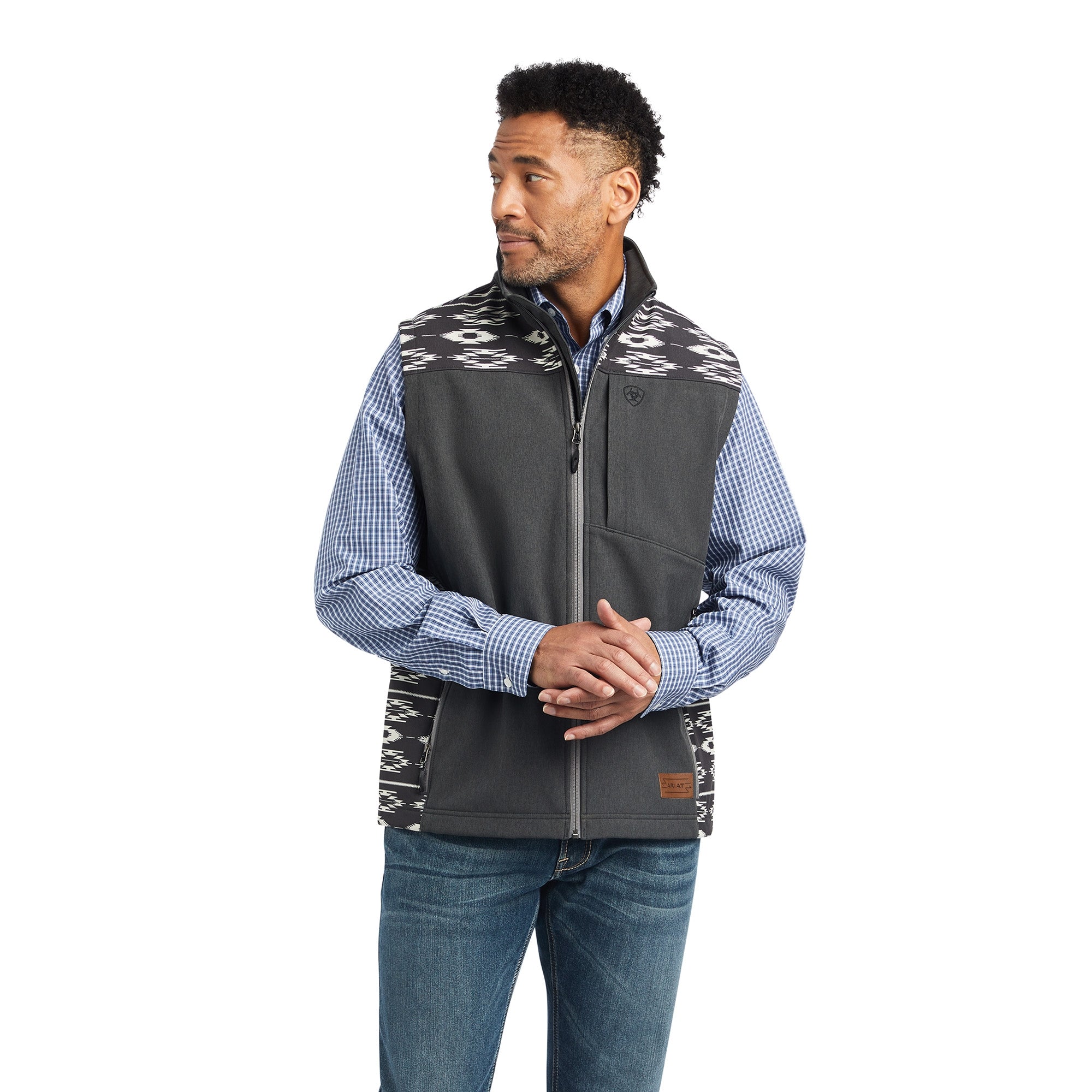 Ariat Mens Vernon 2.0 Chimayo Softshell Vest