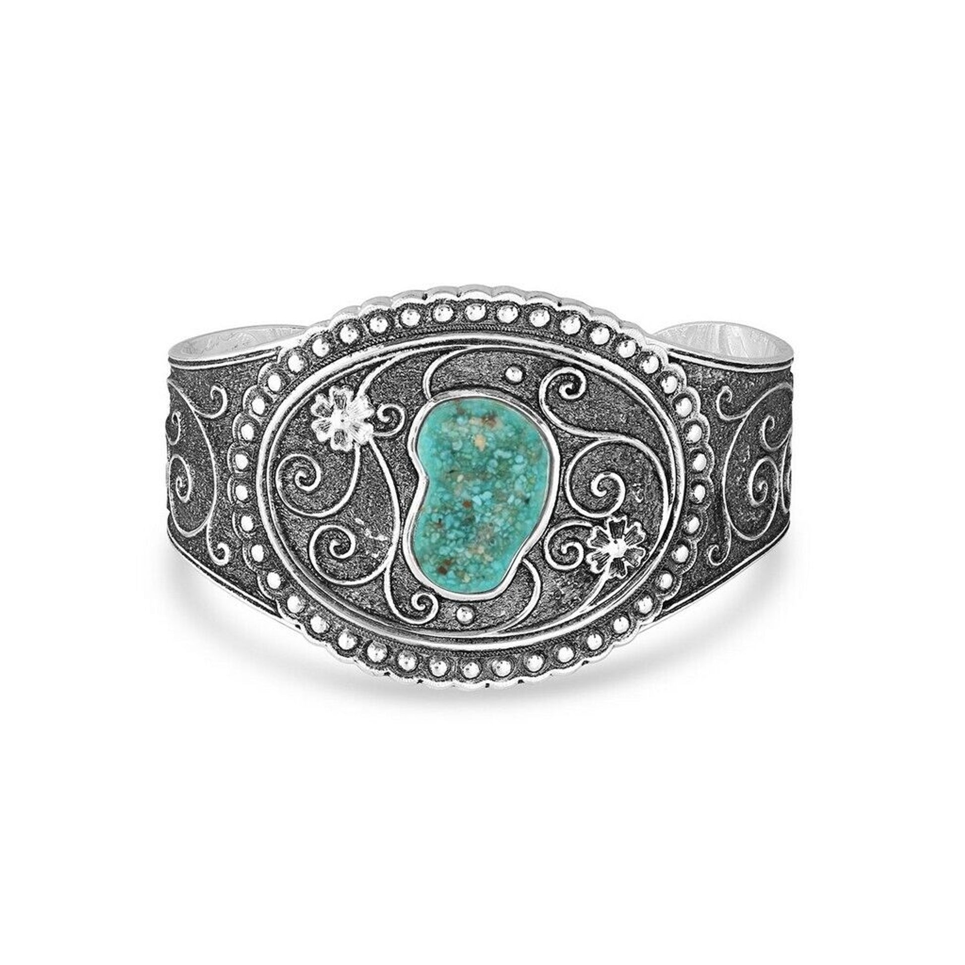 Montana Silversmiths Country Road Turq Bracelet