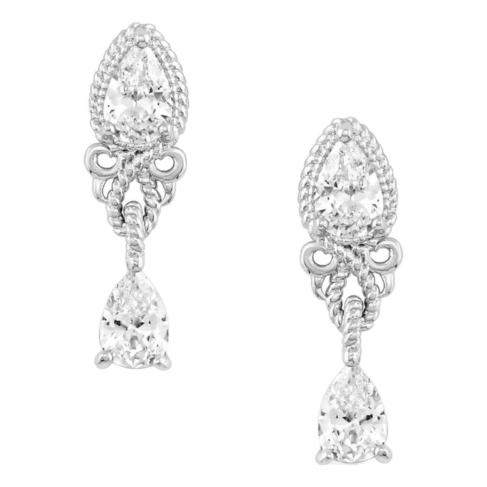 Montana Silversmiths Fiery Ice Charm Dangle Earrings