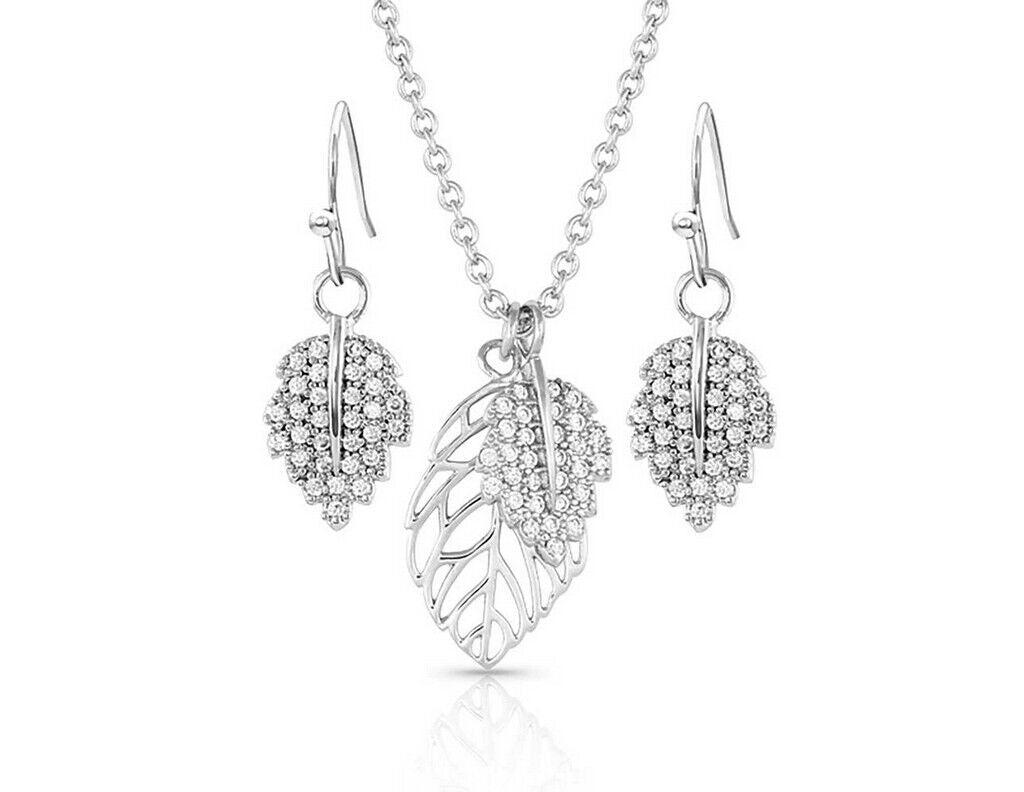 Montana Silversmiths New Growth Silver Jewelry Set