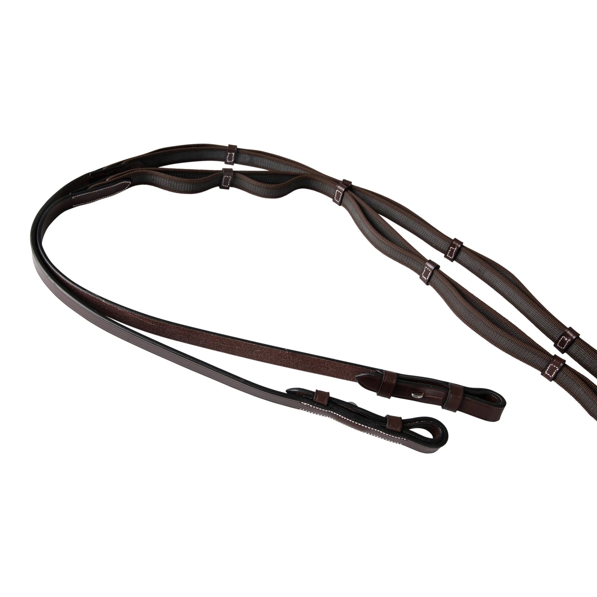 Huntley Equestrian Sedgwick Double Layer Web Grip Reins