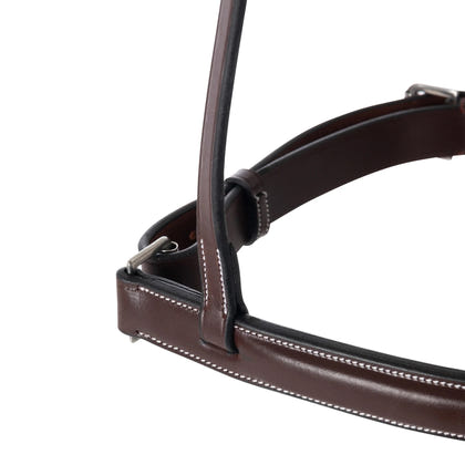 Huntley Equestrian Fancy Stitched Crank Noseband