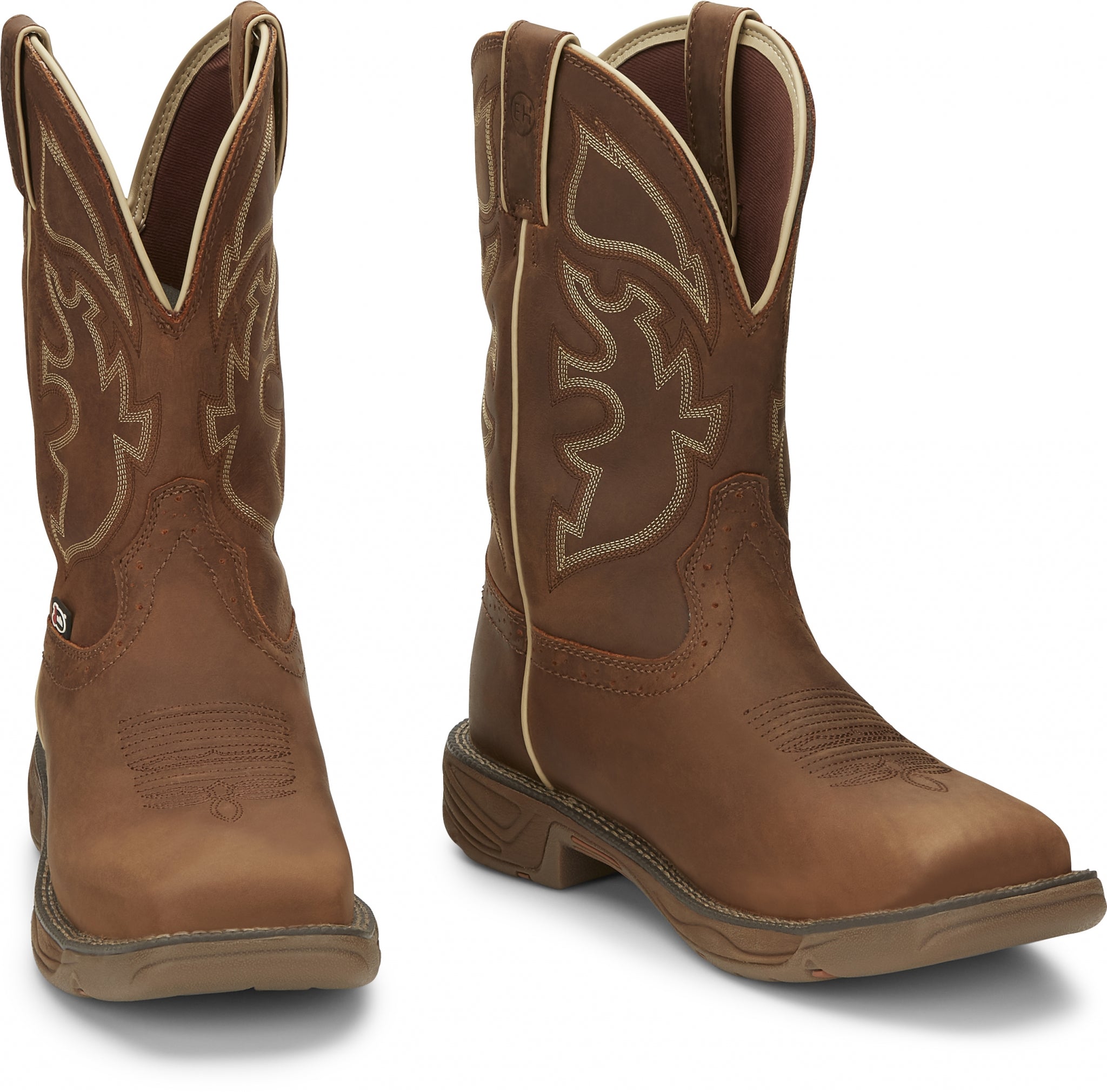 Justin Mens Rush 11" Waterproof Boots