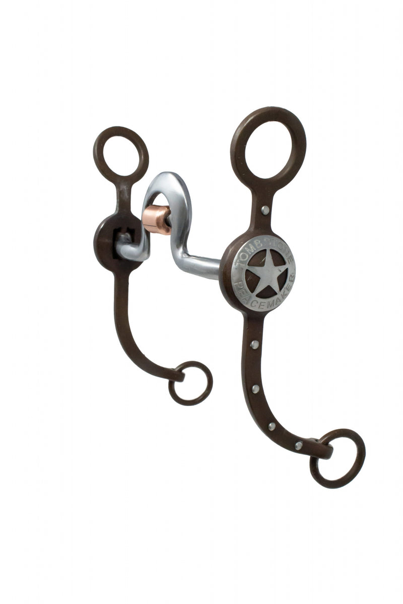 Partrade Tombstone Peacemaker Loose Ring Ported Spoon Bit