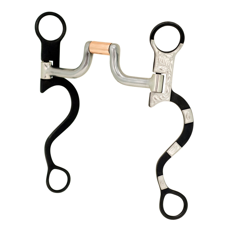Partrade Cowboy Tack Hinged Square Port Bit