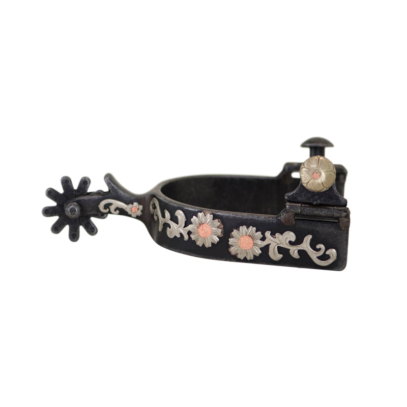 Partrade Cowboy Tack Daisy Medium Cup Spur