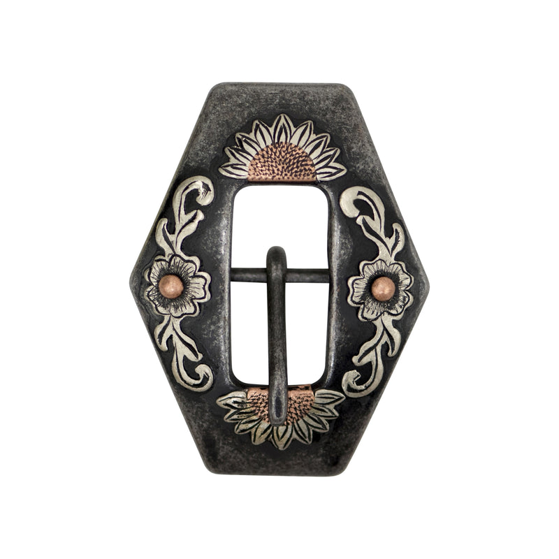 Partrade Cowboy Tack Sunflower Copperr Dot Buckle