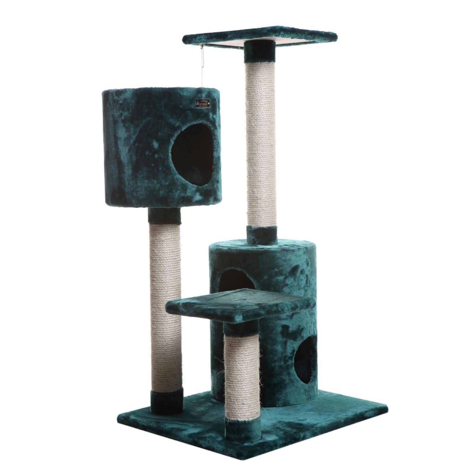 Armarkat Classic Real Wood Cat Tree 43in Green
