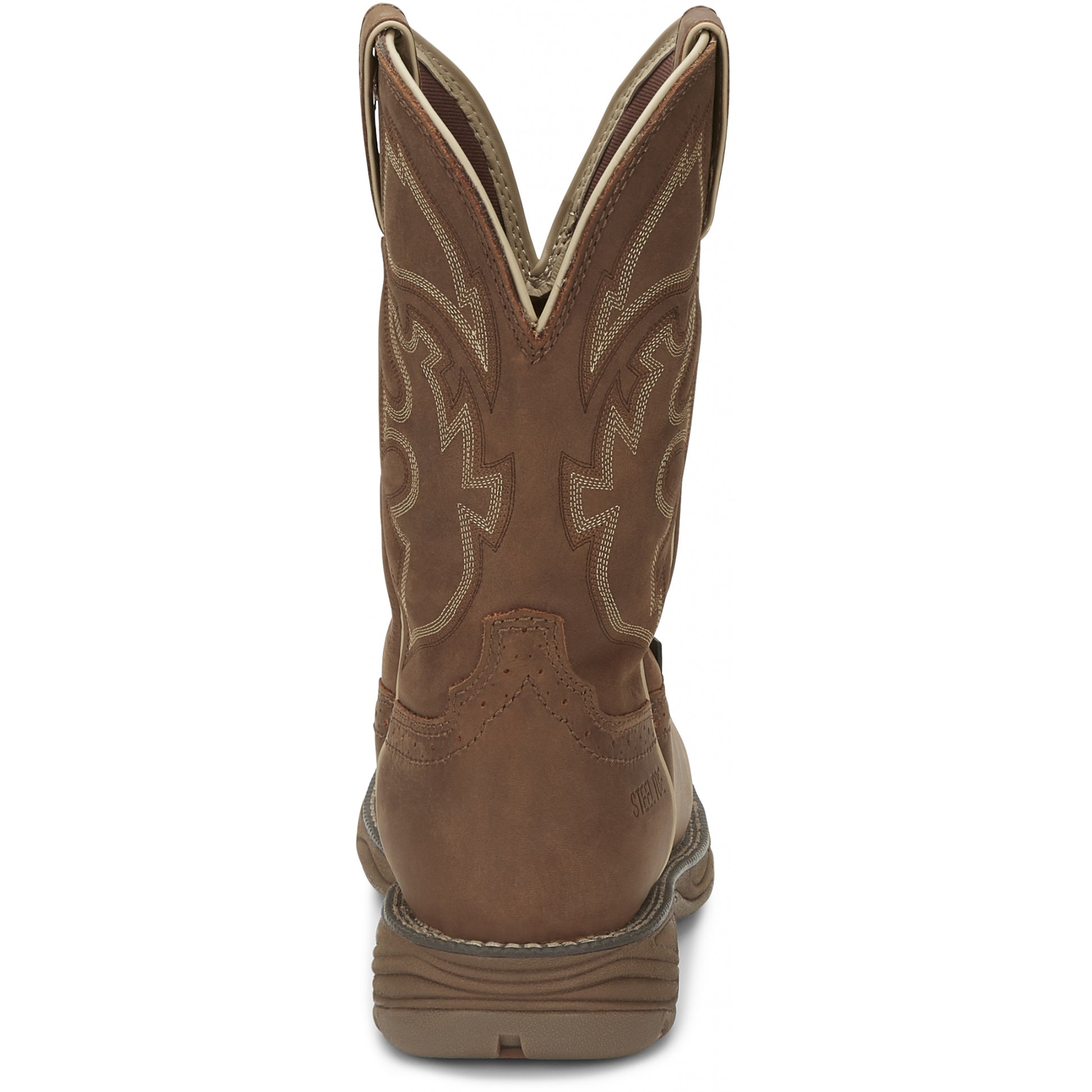 Justin Mens Rush 11" Waterproof Steel Toe Boots