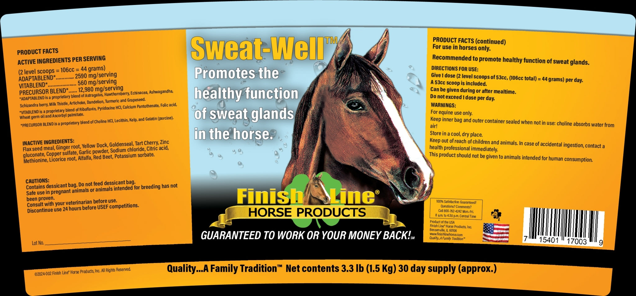 Finish Line Sweat-Well