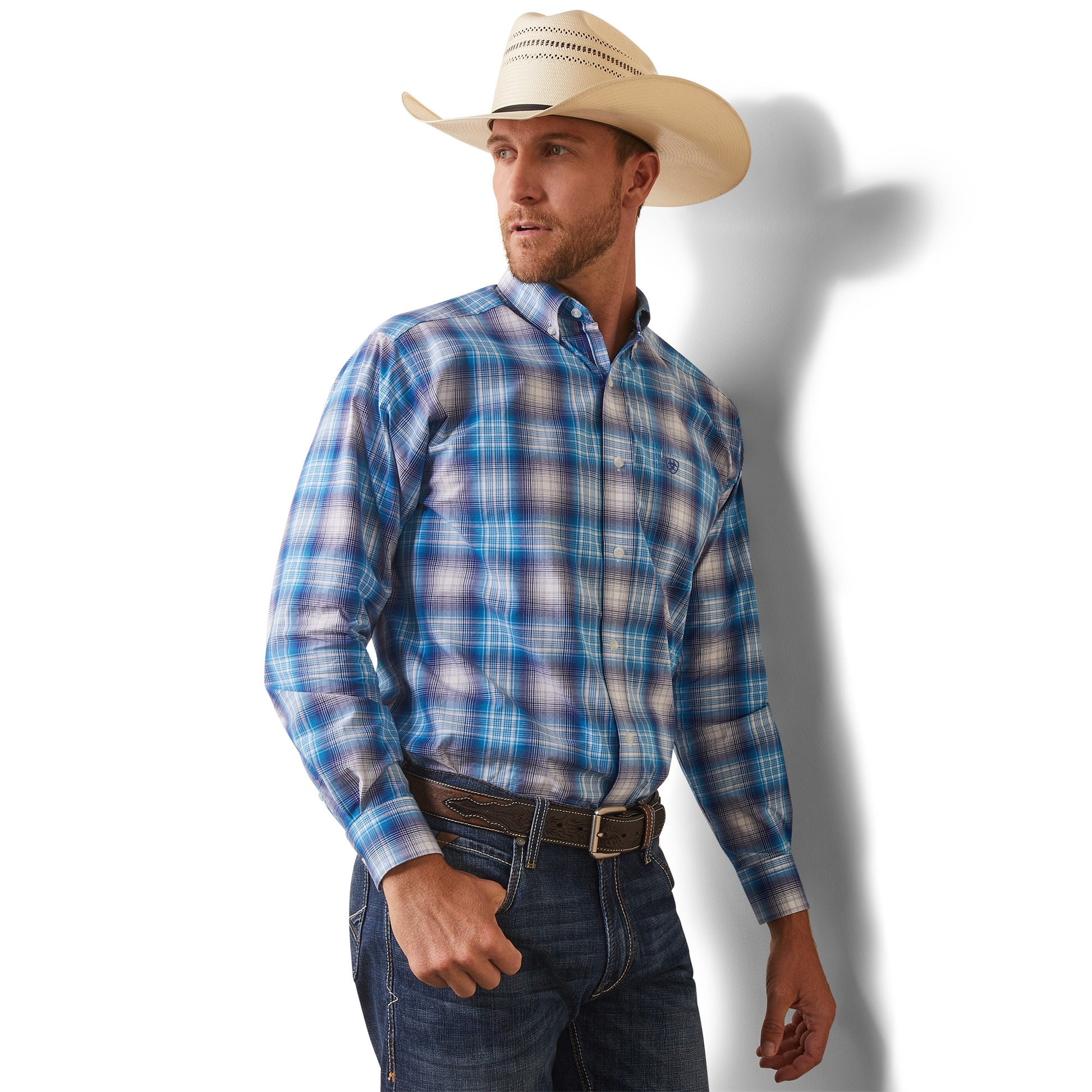 Ariat Mens Pro Series Lukas Classic Fit Shirt