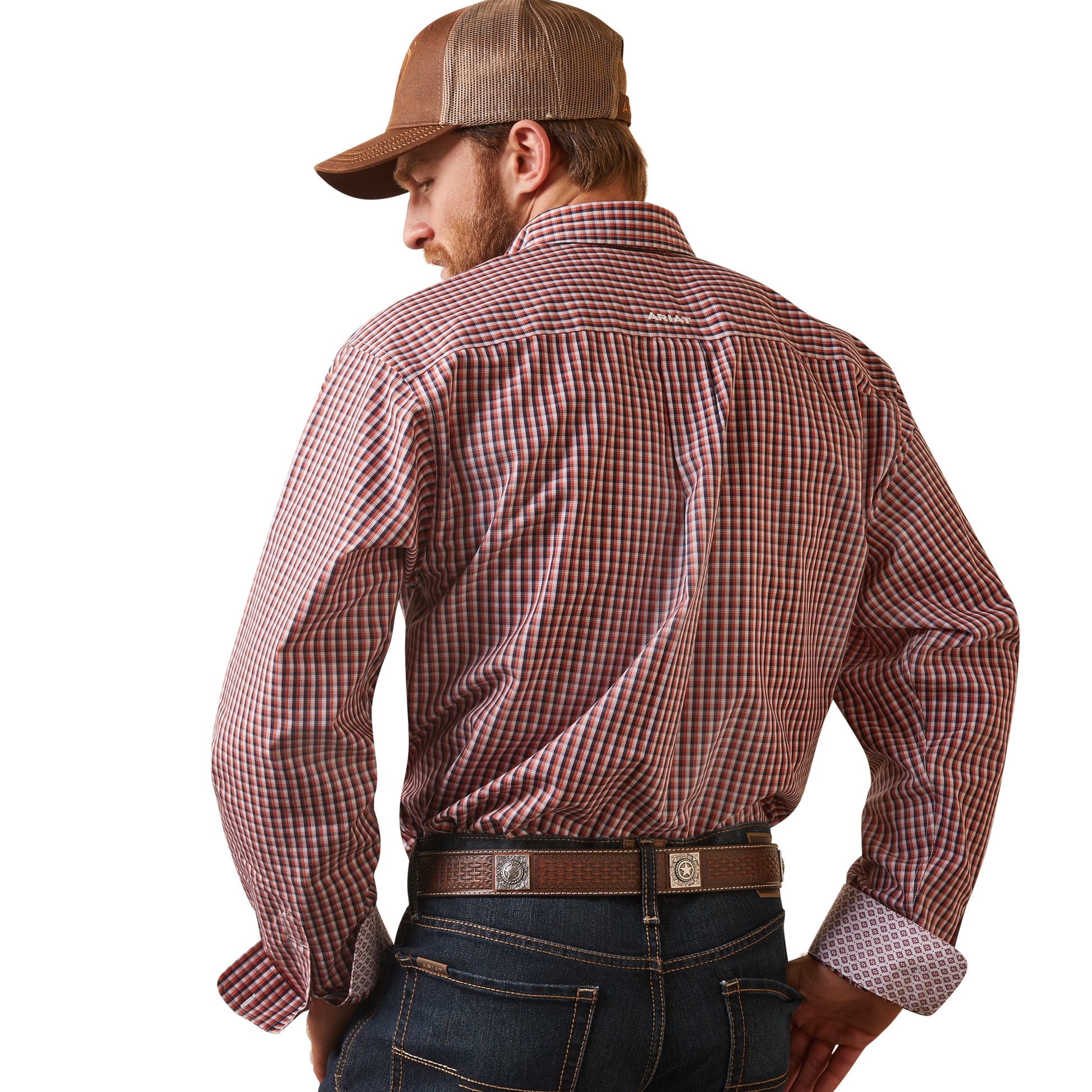 Ariat Mens Wrinkle Free Omari Fitted Shirt