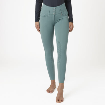 Horze Ladies Tara High-Waist Silicone Knee Grip Breeches