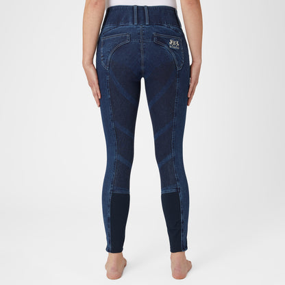 B Vertigo Ladies Dianne Denim Full Seat Breeches