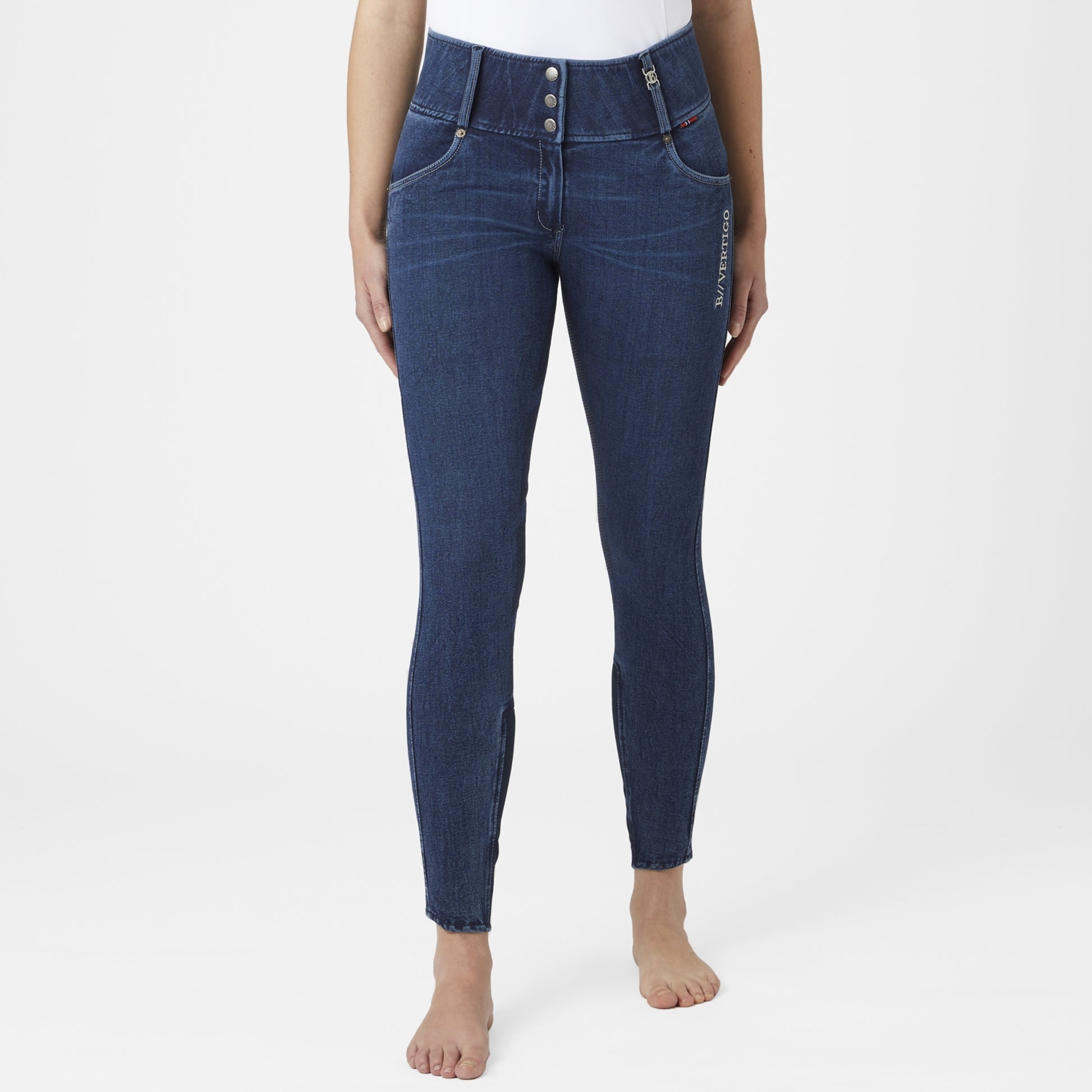 B Vertigo Ladies Dianne Denim Full Seat Breeches