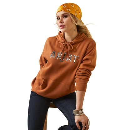 Ariat Ladies R.E.A.L Cow Hyde Hoodie
