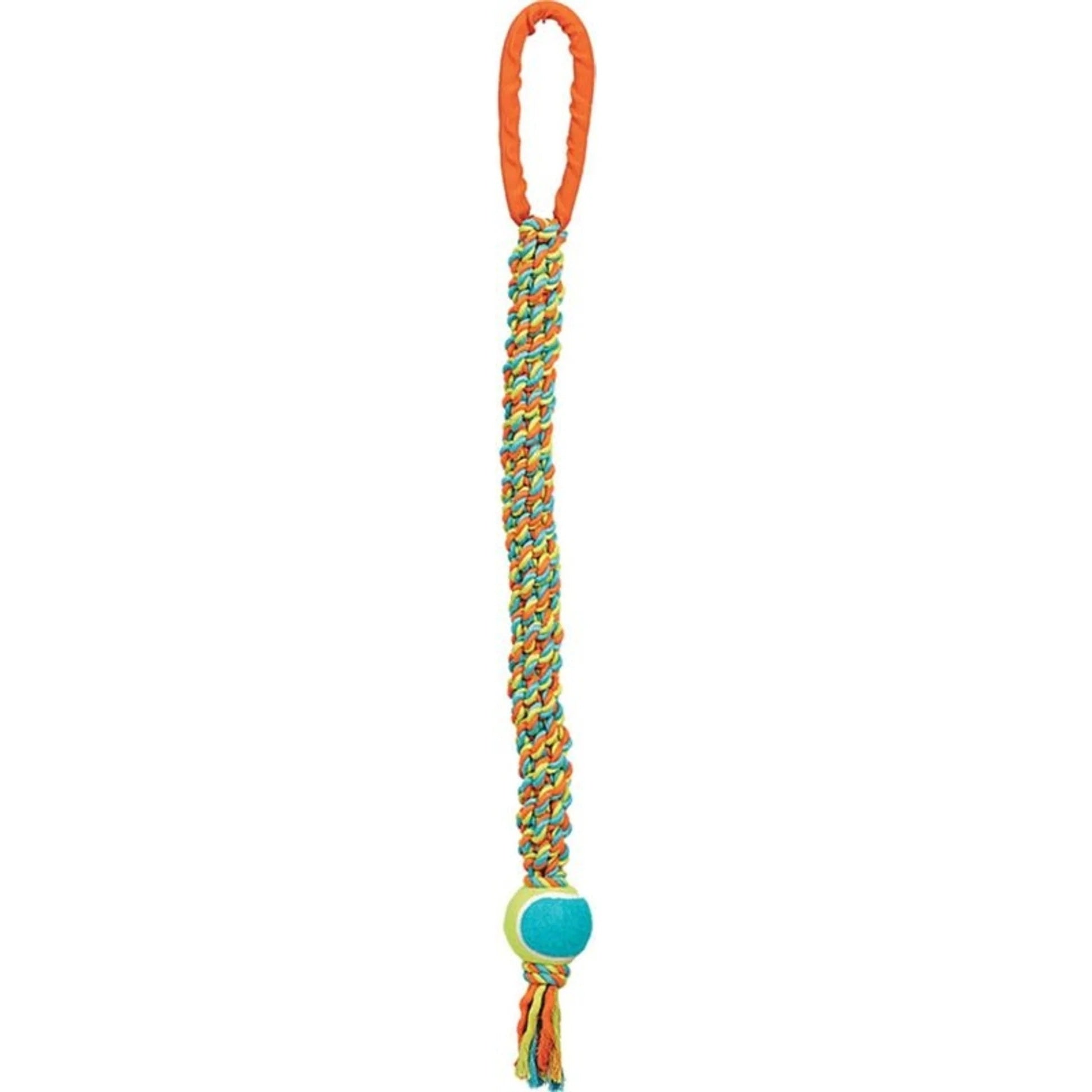Chomper Rope & Tennis Ball Tug Toy
