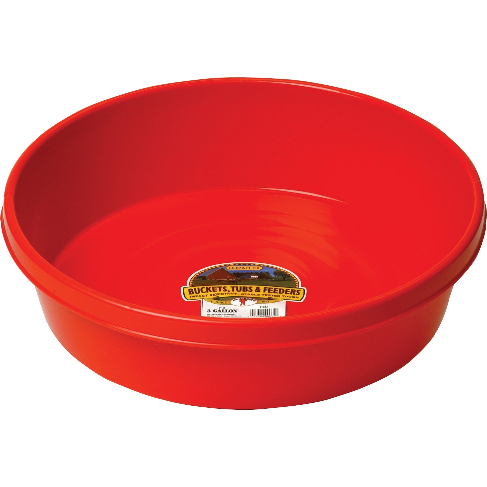 12 Quart General Purpose Pan - Red