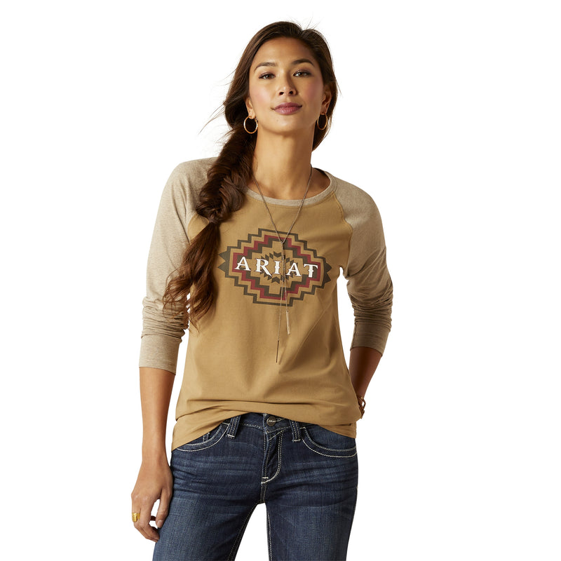 Ariat Ladies Tucson Baseball Tee
