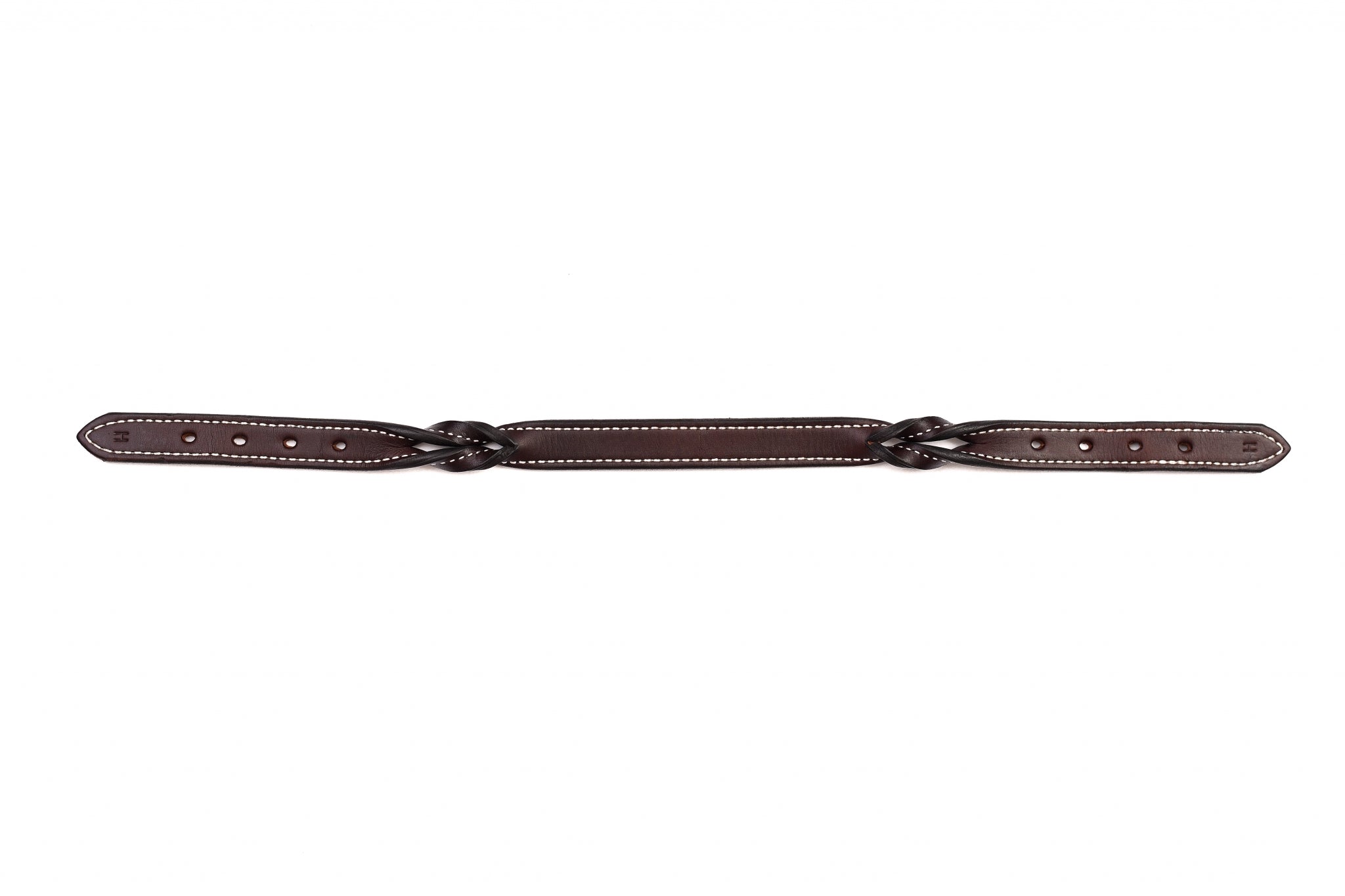 Perri's Twisted Leather Crown Piece