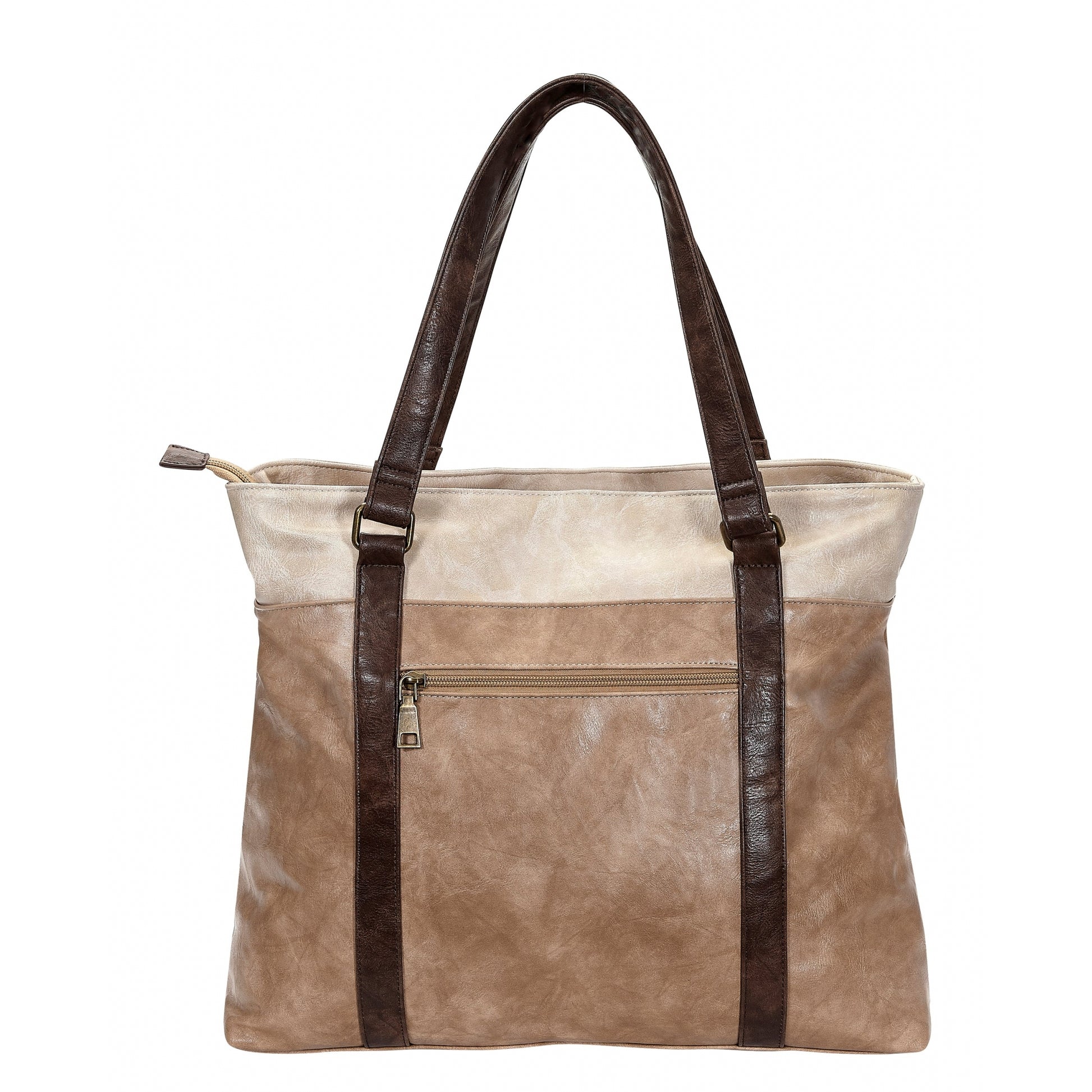 AWST Int'l Colorblock Snaffle Bit Laptop Tote