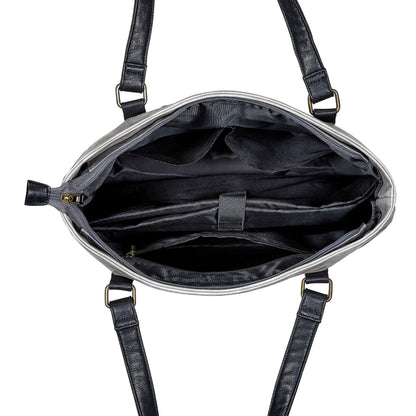 AWST Int'l Colorblock Snaffle Bit Laptop Tote