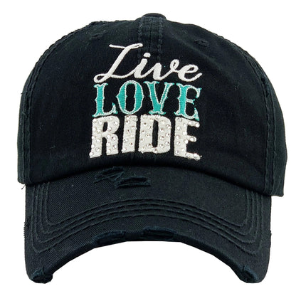 AWST Int'l "Live- Love- Ride" Cap
