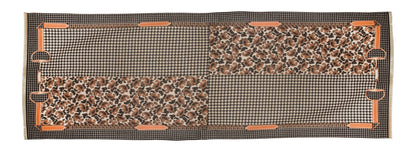 AWST Int'l Acrylic Cashmere Snaffle Bit and Houndstooth Scarf/Shawl