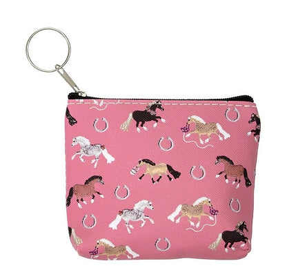 AWST Int'l "Lila" Pony Puff Coin Purses - Set of 12