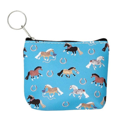 AWST Int'l "Lila" Pony Puff Coin Purses - Set of 12