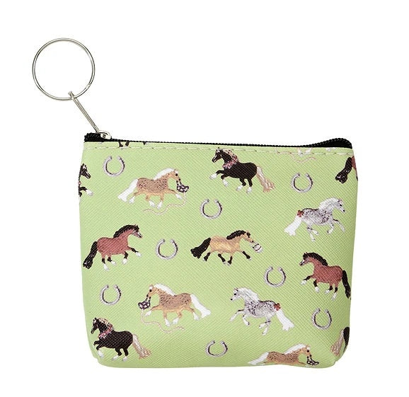 AWST Int'l "Lila" Pony Puff Coin Purses - Set of 12