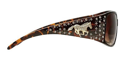 AWST Int'l Galloping Horse Sunglasses- Embelished with Rhinestones - Set of 12