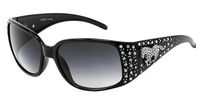 AWST Int'l Galloping Horse Sunglasses- Embelished with Rhinestones - Set of 12