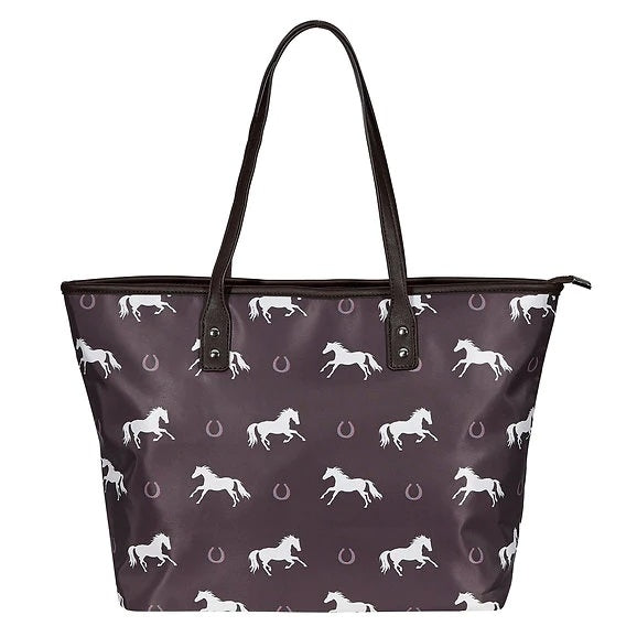 AWST Int'l "Lila" Horses & Horseshoes Handbag