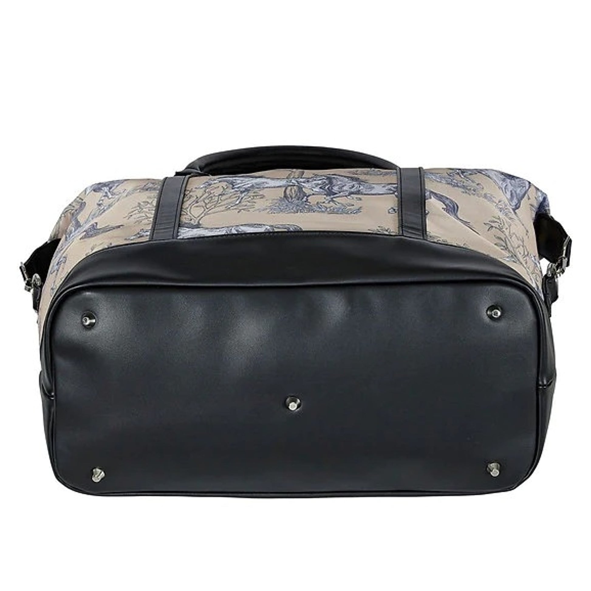 AWST Int'l "Lila" Toile Pattern Travel Bag with Tassel