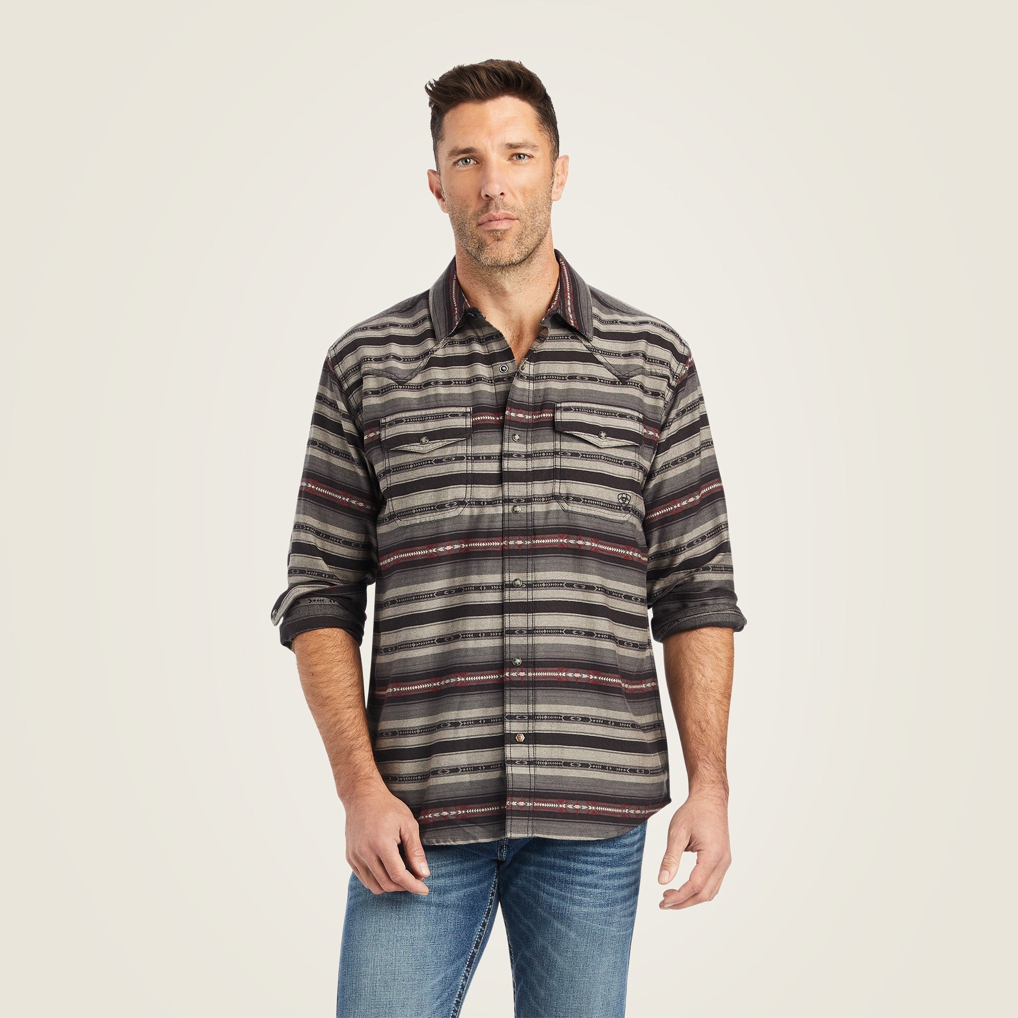 Ariat Mens Humphry Retro Fit Snap Shirt